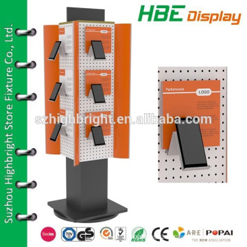 rotating mobile phone display stand,revolving mobile phone display stand,acrylic display stand for mobile accessories